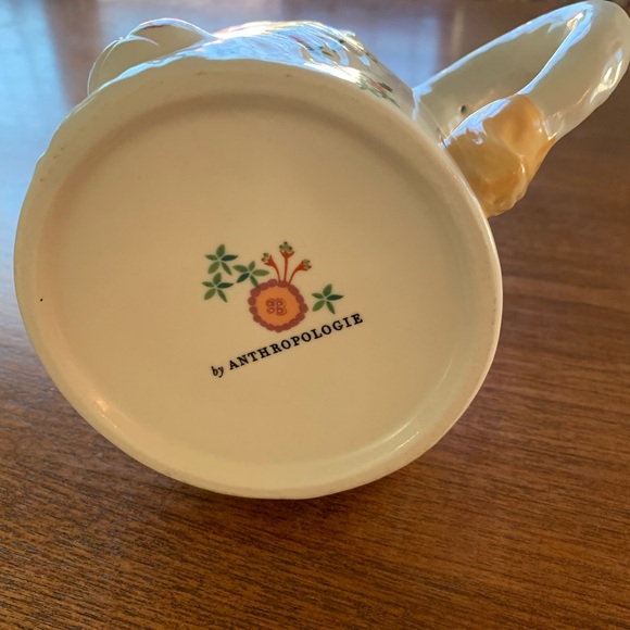 Anthropologie lion mug (like new used twice) - Picture 3 of 5